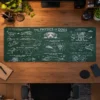 Canine Chalk Theory Gaming Mousepad Canine Chalk Theory Gaming Mousepad