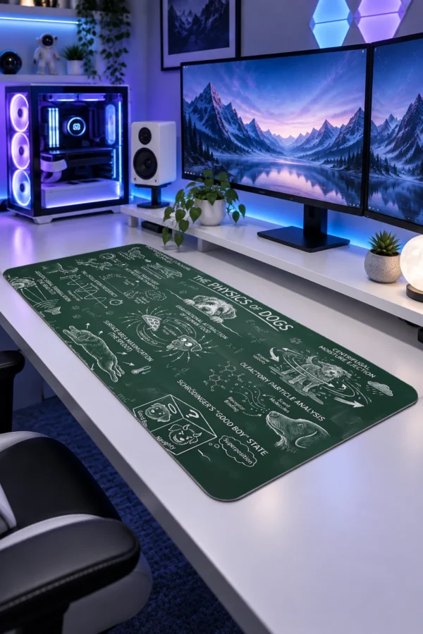 Canine Chalk Theory Gaming Mousepad Canine Chalk Theory Gaming Mousepad