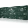 Canine Chalk Theory Gaming Mousepad Canine Chalk Theory Gaming Mousepad