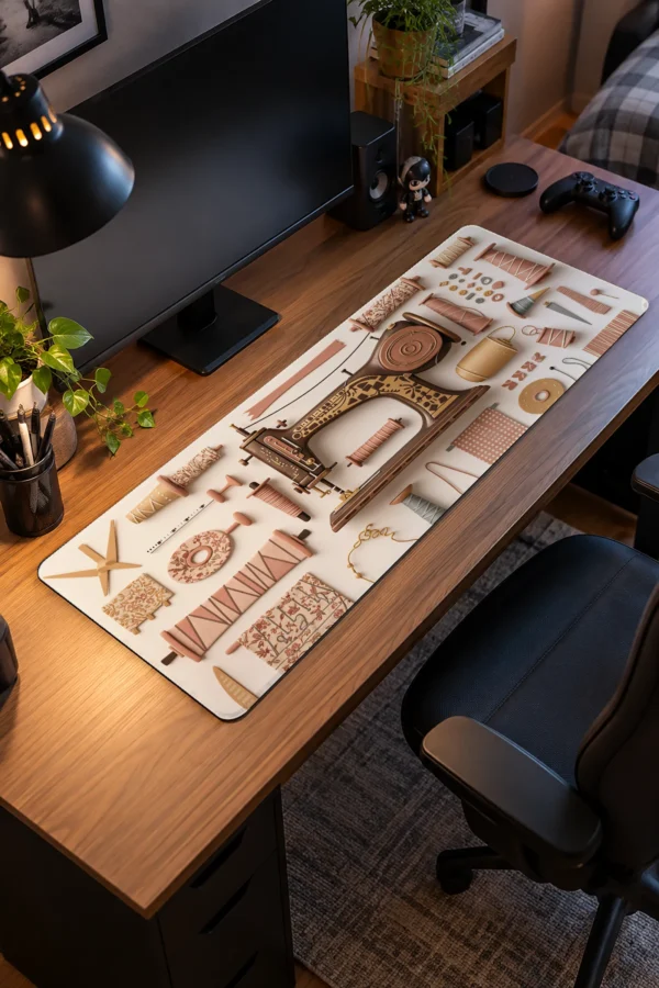 Blush Thread Atelier Gaming Mousepad