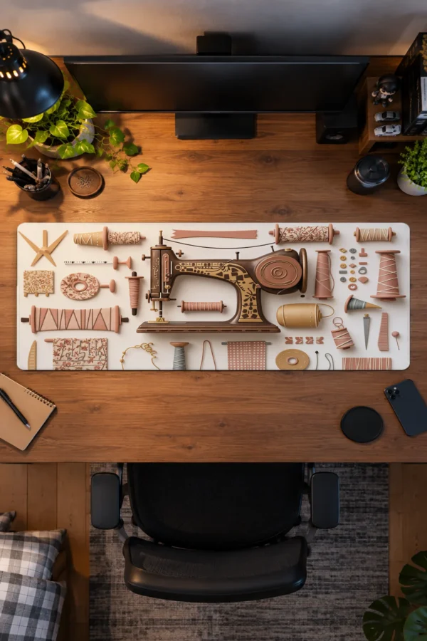 Blush Thread Atelier Gaming Mousepad