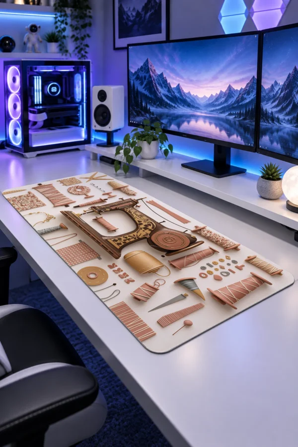 Blush Thread Atelier Gaming Mousepad