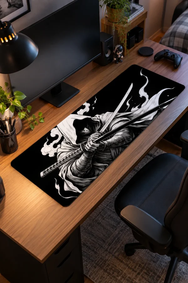Shrouded Swordsman Gaming Mousepad Shrouded Swordsman Gaming Mousepad