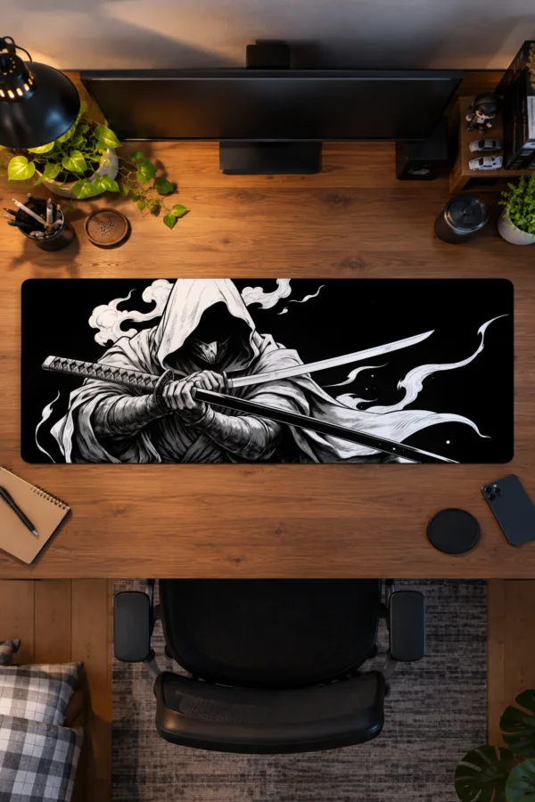 Shrouded Swordsman Gaming Mousepad Shrouded Swordsman Gaming Mousepad