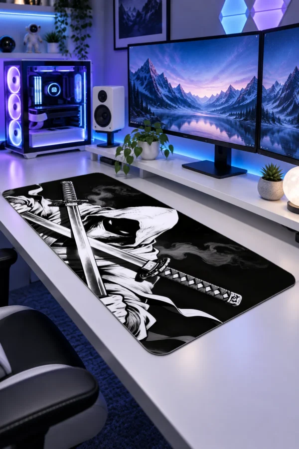 Crossed Steel Phantom Gaming Mousepad