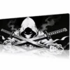 Crossed Steel Phantom Gaming Mousepad