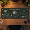 Vintner Chalk Notes Gaming Mousepad Vintner Chalk Notes Gaming Mousepad