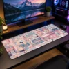 Pastel Kitty Lane Gaming Mousepad