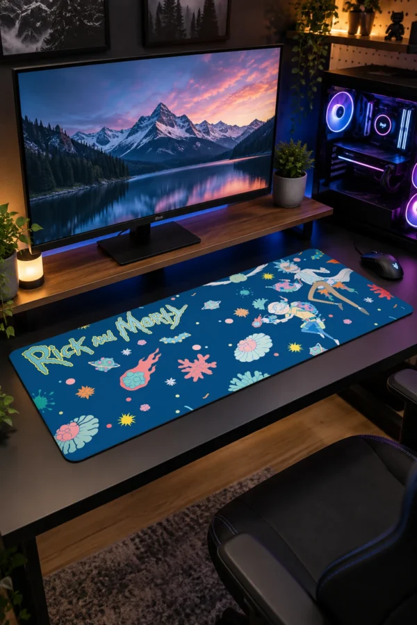 Cosmic Mayhem Gaming Mousepad
