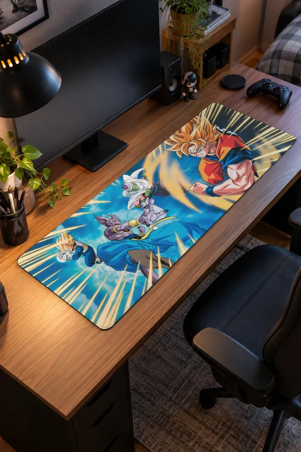 Golden Aura Clash Gaming Mousepad Golden Aura Clash Gaming Mousepad