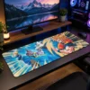 Golden Aura Clash Gaming Mousepad Golden Aura Clash Gaming Mousepad