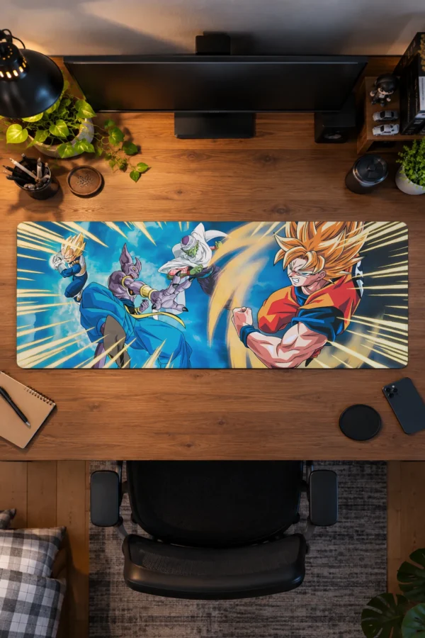 Golden Aura Clash Gaming Mousepad Golden Aura Clash Gaming Mousepad