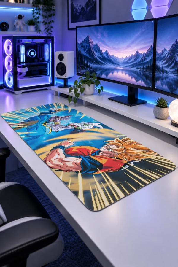 Golden Aura Clash Gaming Mousepad Golden Aura Clash Gaming Mousepad