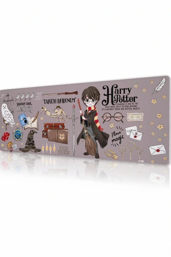 Spellbook Doodles Gaming Mousepad