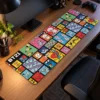 Kawaii Comic Grid Gaming Mousepad Kawaii Comic Grid Gaming Mousepad