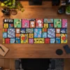 Kawaii Comic Grid Gaming Mousepad Kawaii Comic Grid Gaming Mousepad