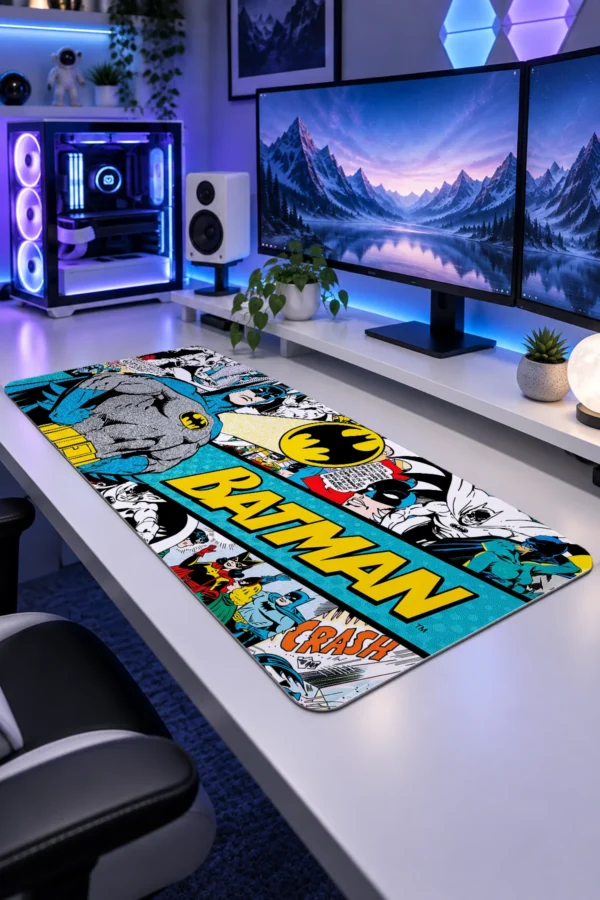 Vintage Comic Vigil Gaming Mousepad