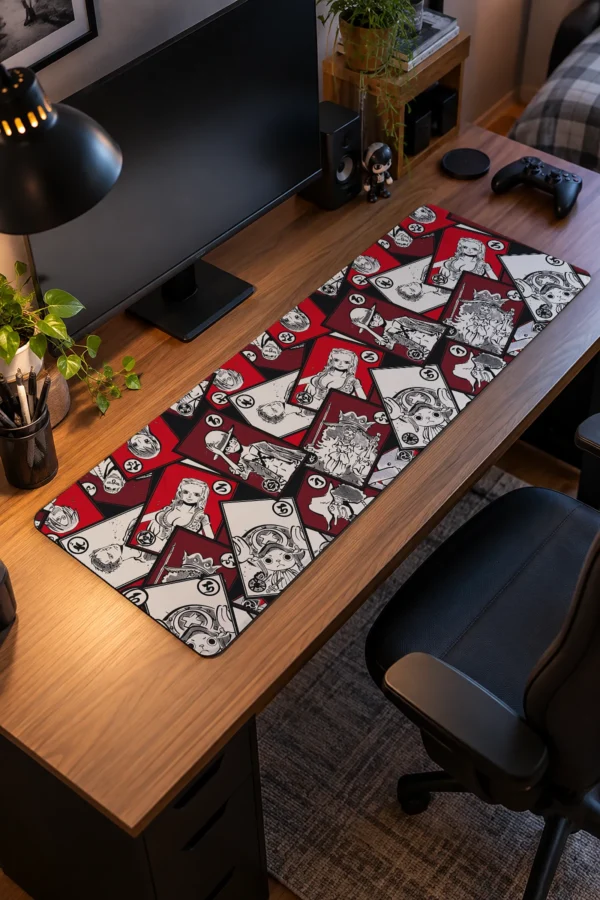 Red Deck Crew Gaming Mousepad