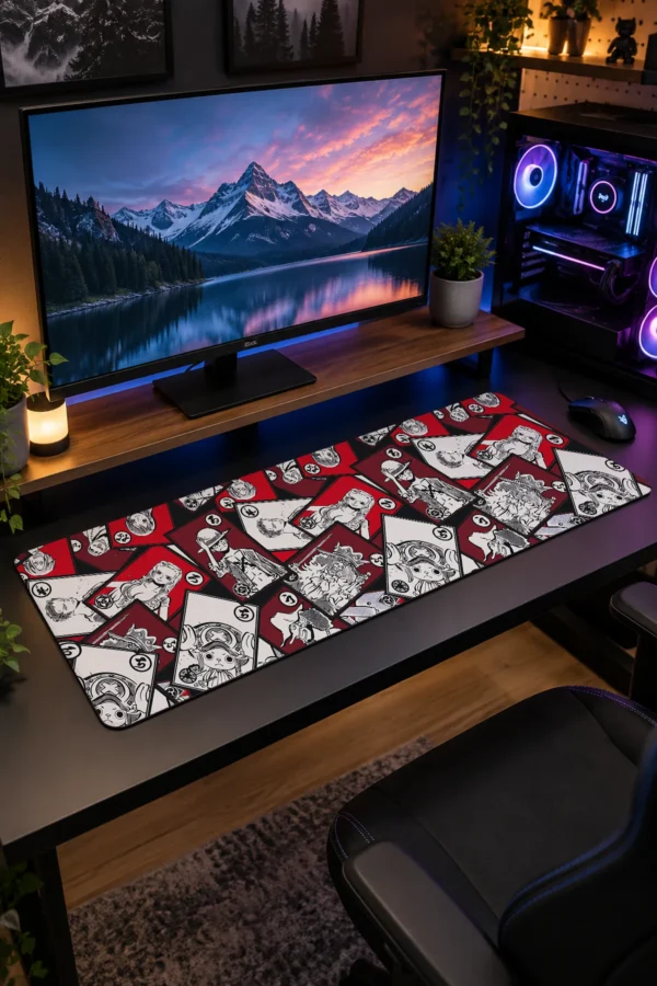 Red Deck Crew Gaming Mousepad