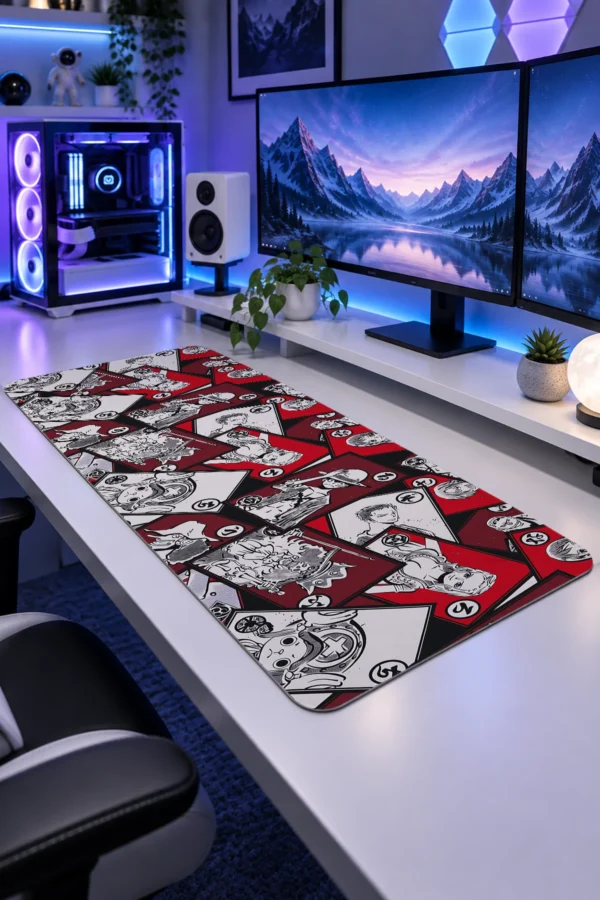 Red Deck Crew Gaming Mousepad