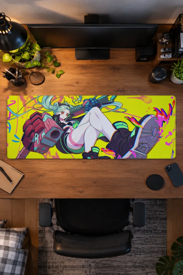 Acid Glitch Rebel Gaming Mousepad