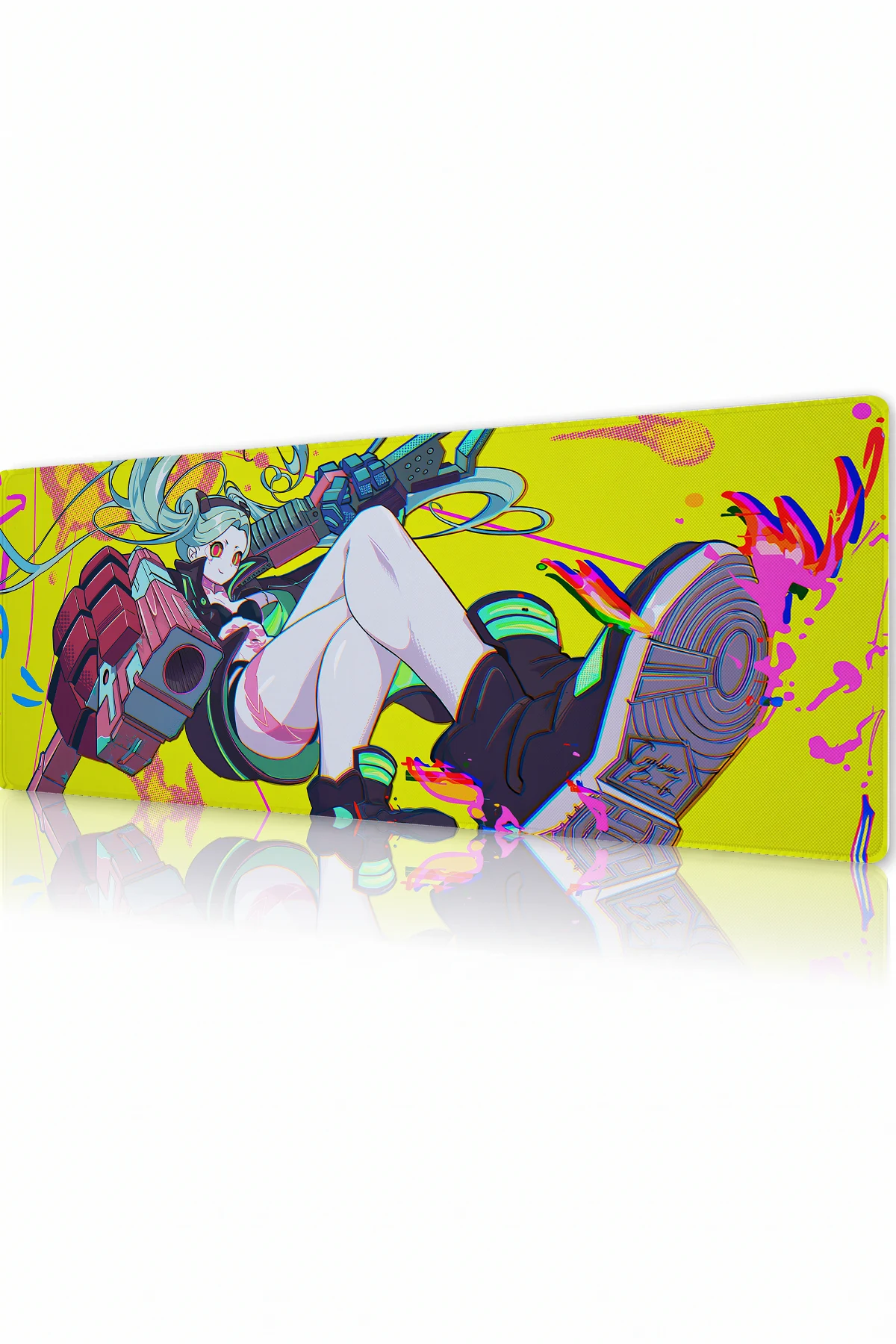 Acid Glitch Rebel Gaming Mousepad