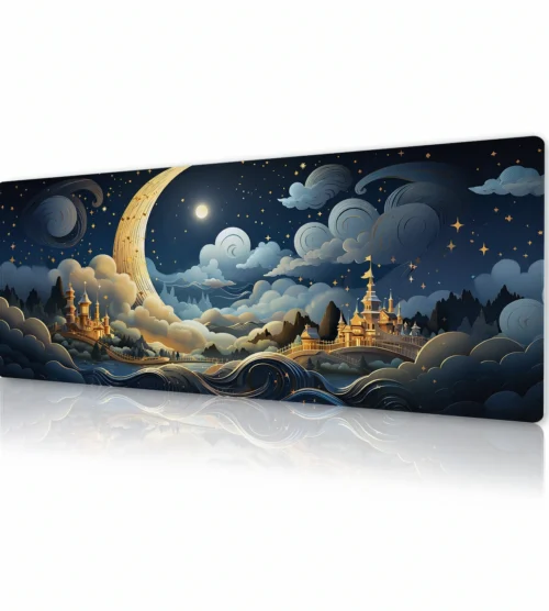 Crescent Castle Dreams Gaming Mousepad Crescent Castle Dreams Gaming Mousepad