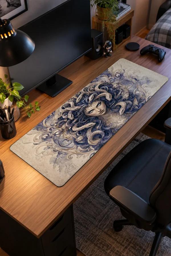 Serpent Crown Gaze Gaming Mousepad Serpent Crown Gaze Gaming Mousepad