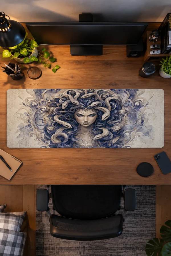 Serpent Crown Gaze Gaming Mousepad Serpent Crown Gaze Gaming Mousepad