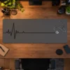 Slate Heartbeat Gaming Mousepad Slate Heartbeat Gaming Mousepad