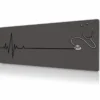 Slate Heartbeat Gaming Mousepad Slate Heartbeat Gaming Mousepad
