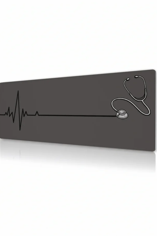 Slate Heartbeat Gaming Mousepad Slate Heartbeat Gaming Mousepad