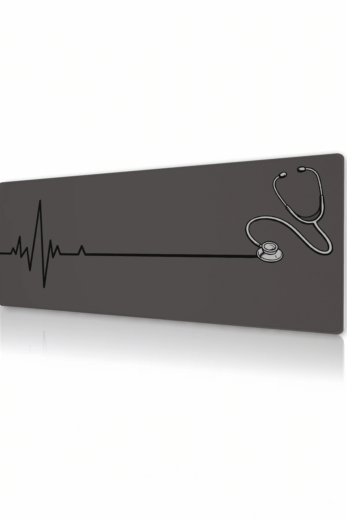 Slate Heartbeat Gaming Mousepad Slate Heartbeat Gaming Mousepad