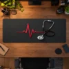 Crimson Heartbeat Gaming Mousepad Crimson Heartbeat Gaming Mousepad