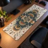 Ivory Folk Mandala Gaming Mousepad