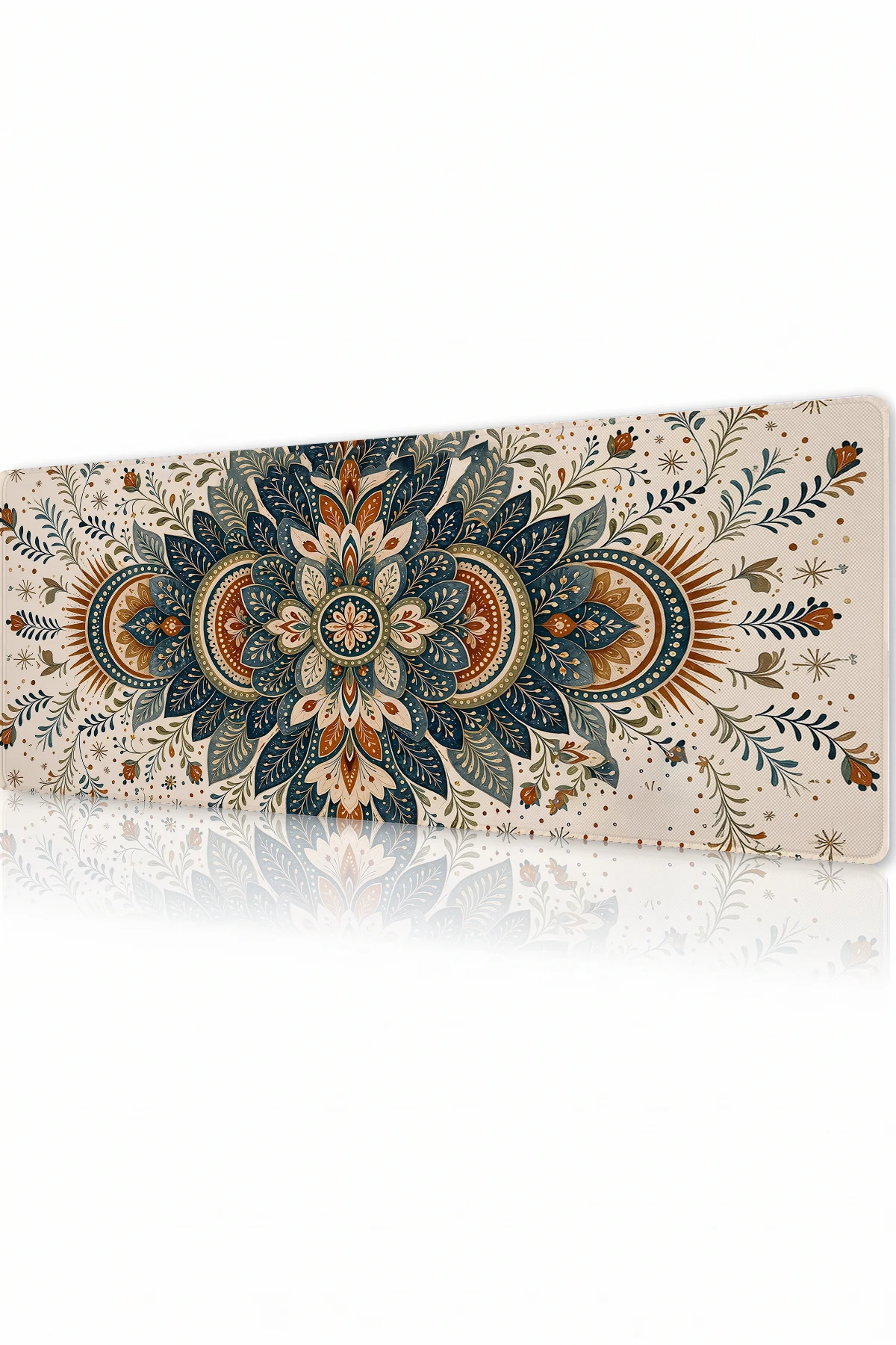 Ivory Folk Mandala Gaming Mousepad