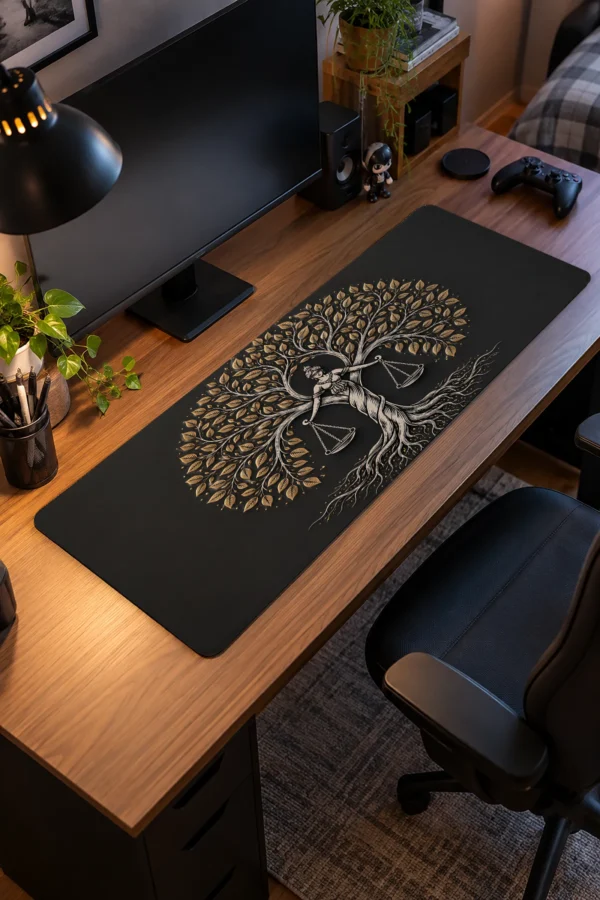 Gilded Justice Gaming Mousepad Gilded Justice Gaming Mousepad