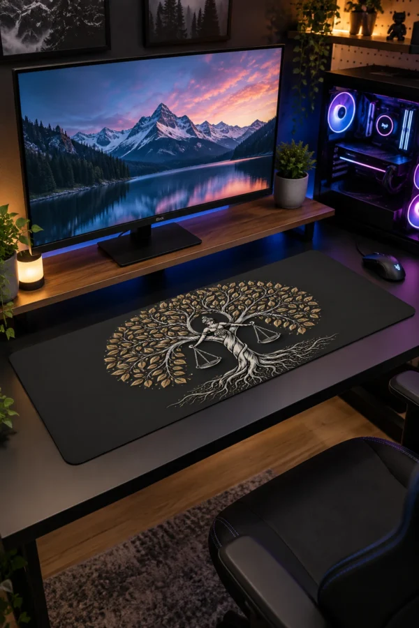Gilded Justice Gaming Mousepad Gilded Justice Gaming Mousepad