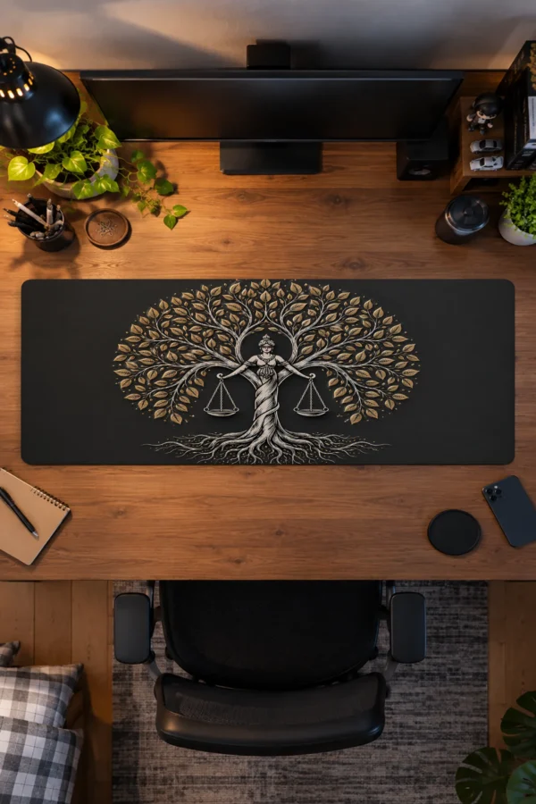 Gilded Justice Gaming Mousepad Gilded Justice Gaming Mousepad