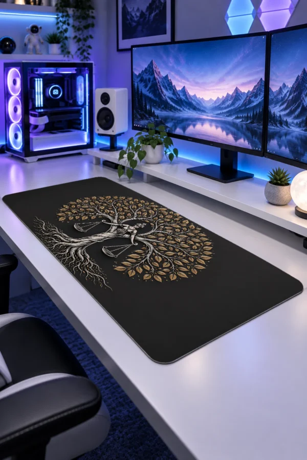 Gilded Justice Gaming Mousepad Gilded Justice Gaming Mousepad