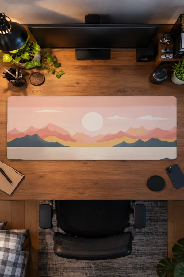Peach Horizon Gaming Mousepad