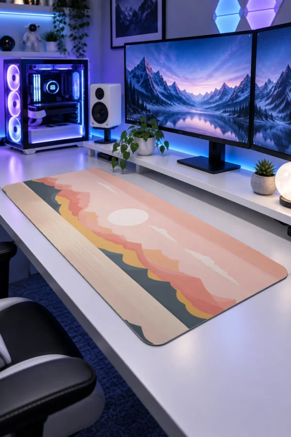Peach Horizon Gaming Mousepad