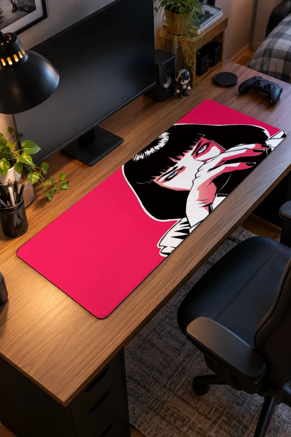 Crimson Stare Gaming Mousepad