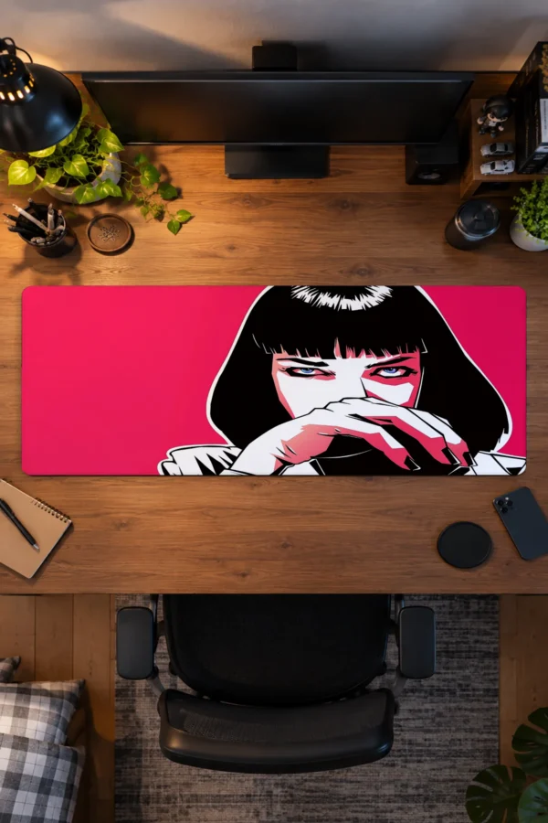 Crimson Stare Gaming Mousepad