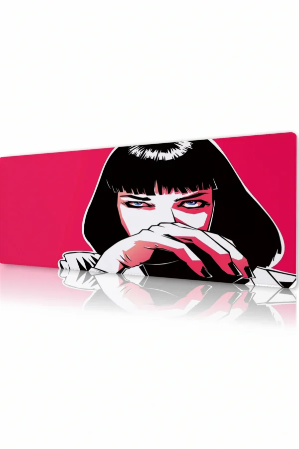 Crimson Stare Gaming Mousepad