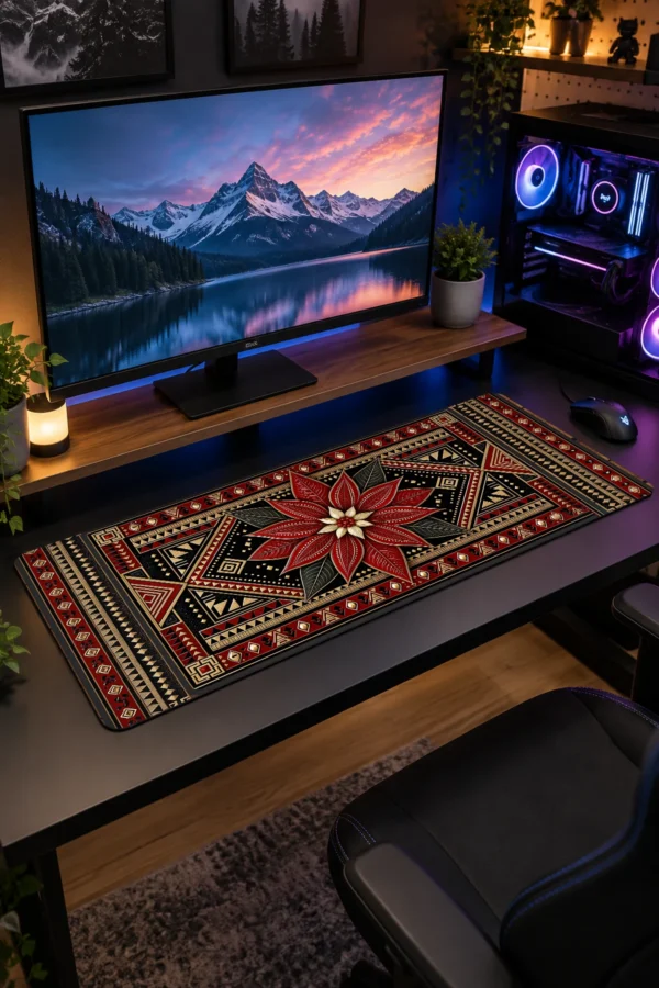 Scarlet Loom Star Gaming Mousepad Scarlet Loom Star Gaming Mousepad