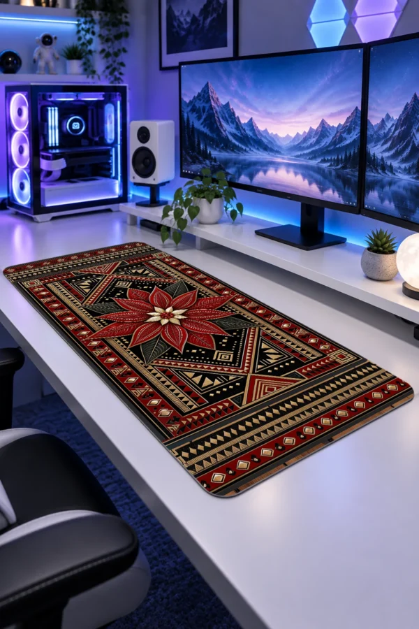 Scarlet Loom Star Gaming Mousepad Scarlet Loom Star Gaming Mousepad