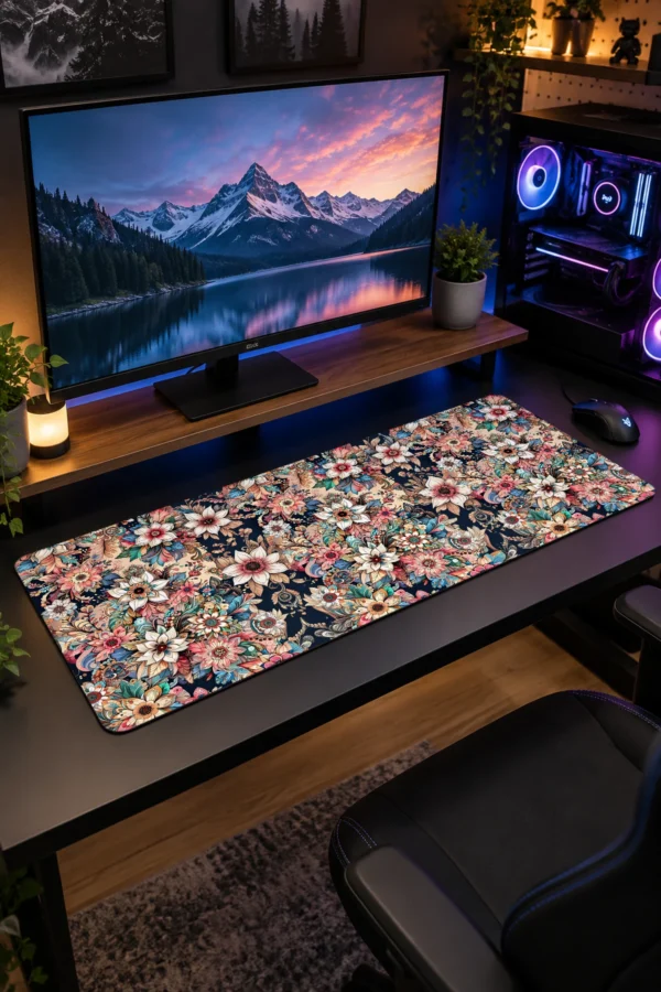 Nocturne Bouquet Gaming Mousepad Nocturne Bouquet Gaming Mousepad