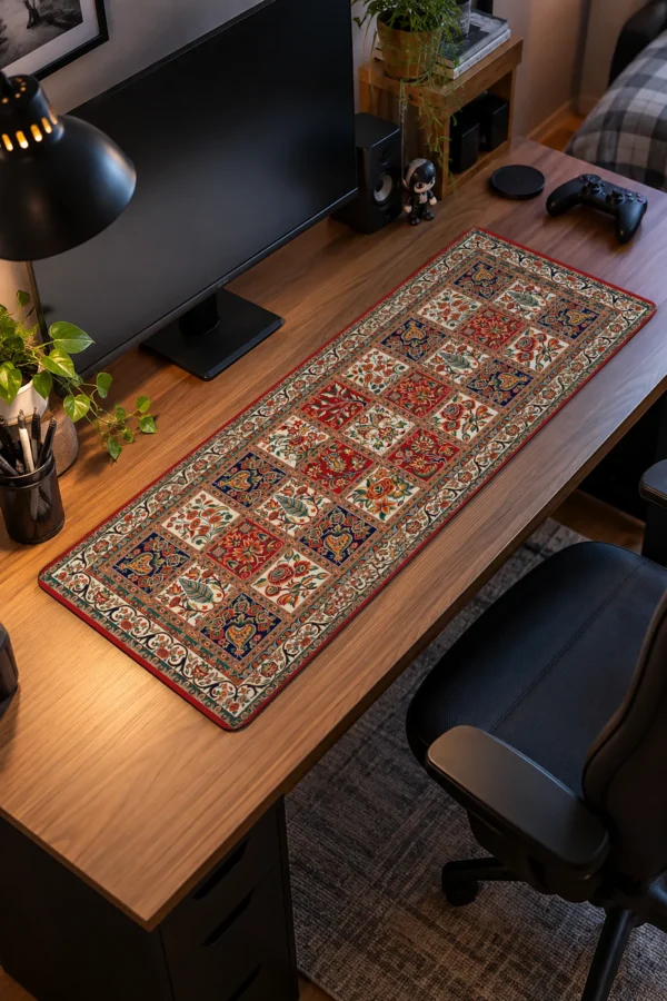 Garden Tile Tapestry Gaming Mousepad