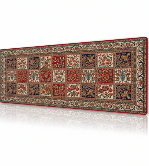 Garden Tile Tapestry Gaming Mousepad Garden Tile Tapestry Gaming Mousepad